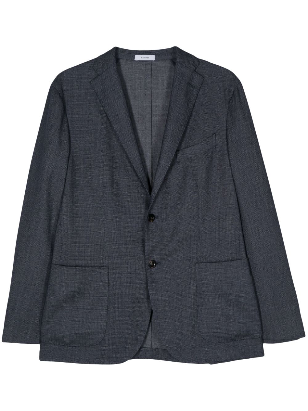 Boglioli single-breasted blazer - Blue von Boglioli