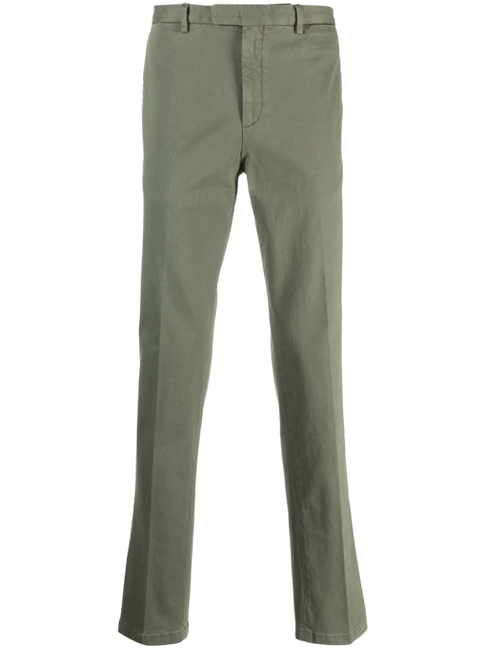 Boglioli straight-leg chino trousers - Green von Boglioli