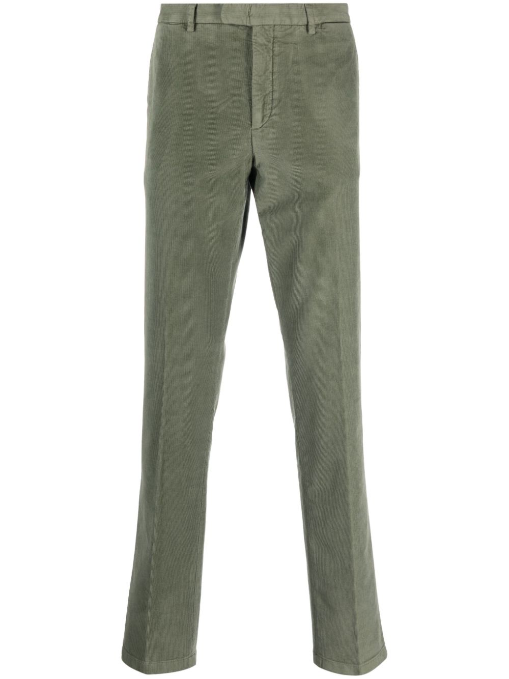 Boglioli straight-leg chino trousers - Green von Boglioli