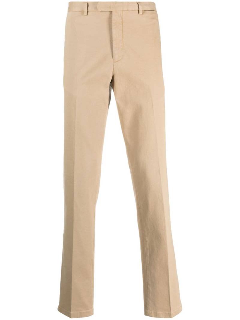 Boglioli straight-leg chino trousers - Neutrals von Boglioli