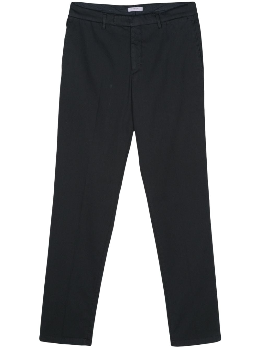 Boglioli textured tapered trousers - Blue von Boglioli