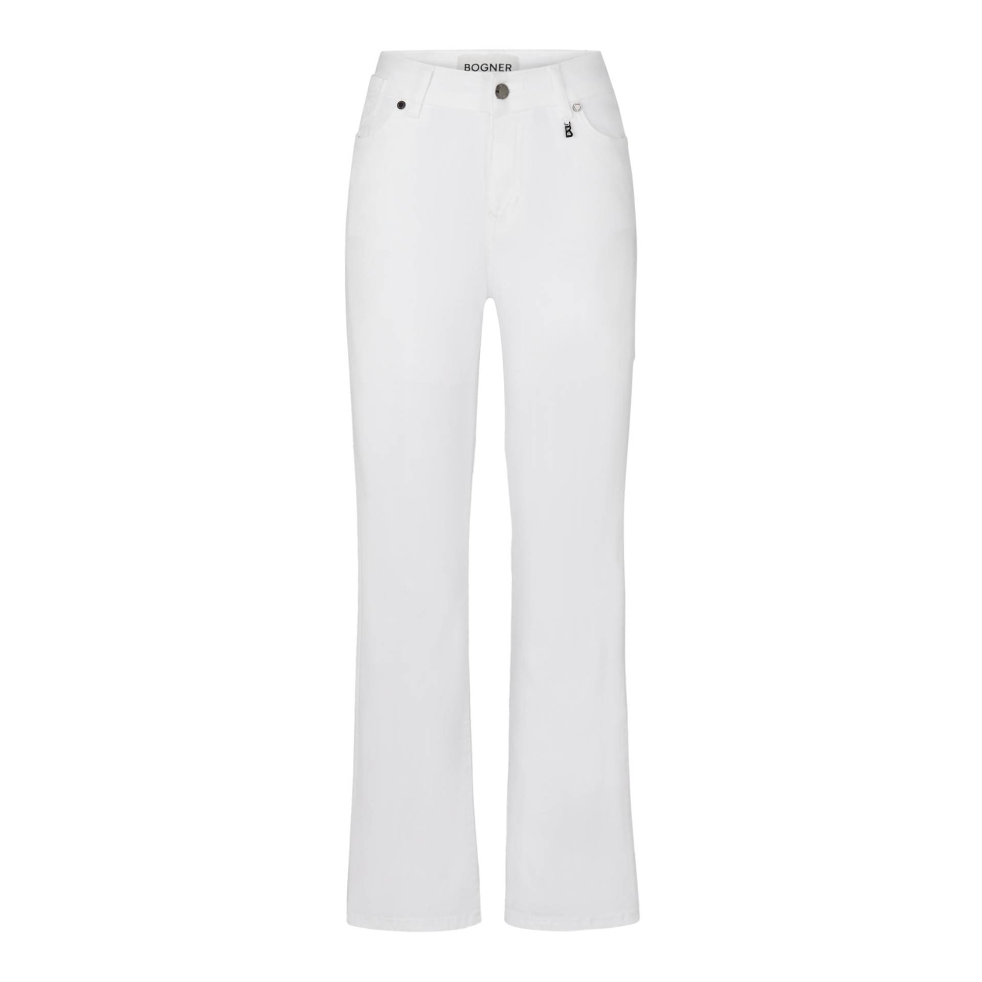 BOGNER 7/8 Flared Fit Jeans Julie für Damen - Weiß von Bogner