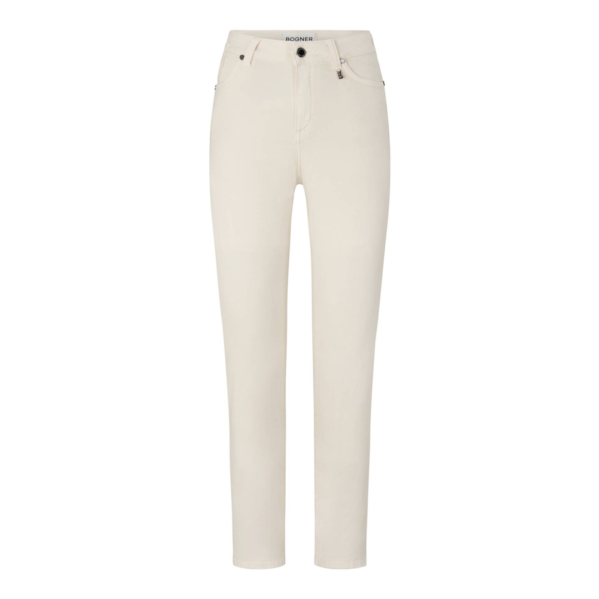 BOGNER 7/8 Slim Fit Jeans Julie für Damen - Off-White von Bogner