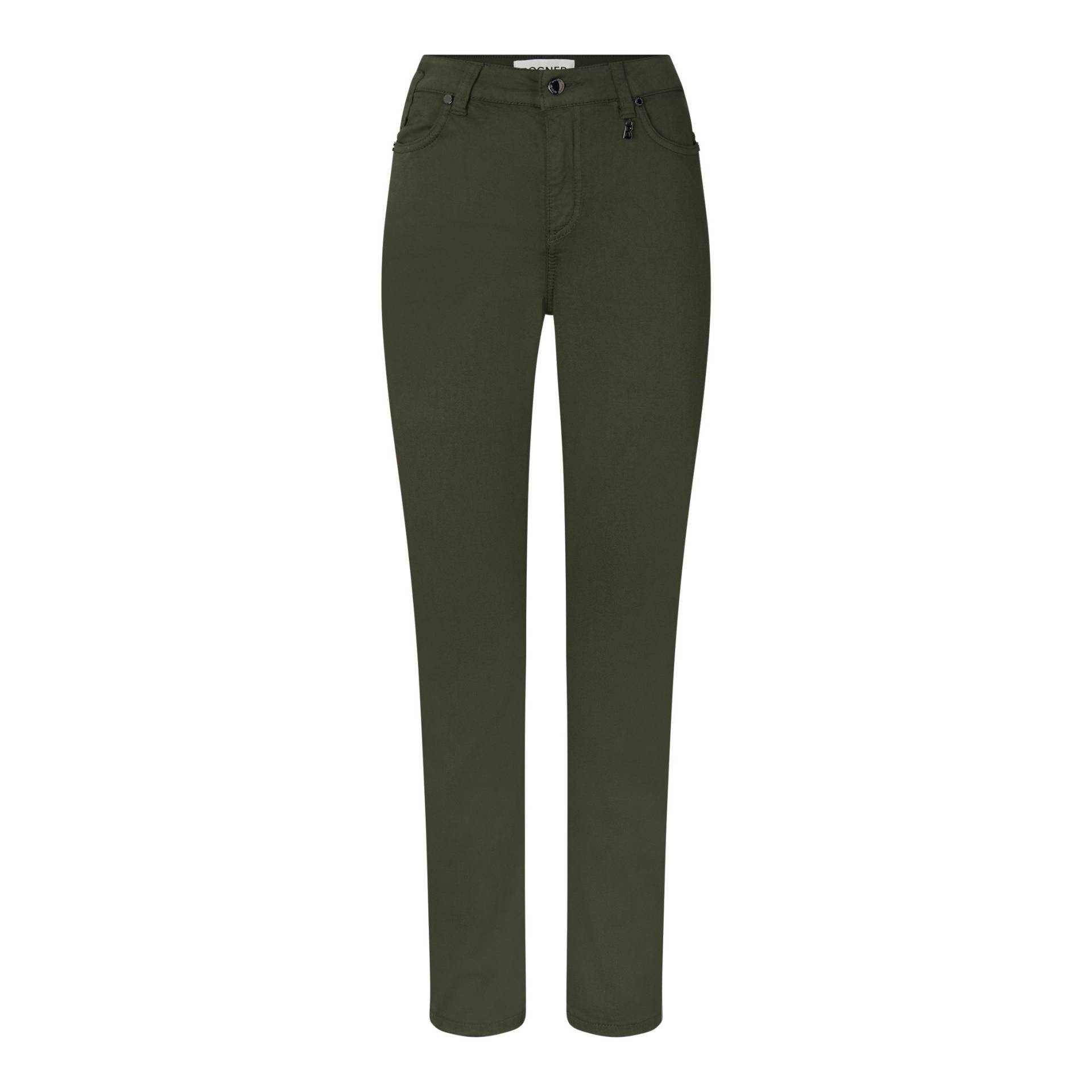 BOGNER 7/8 Slim Fit Jeans Julie für Damen - Oliv-Grün von Bogner