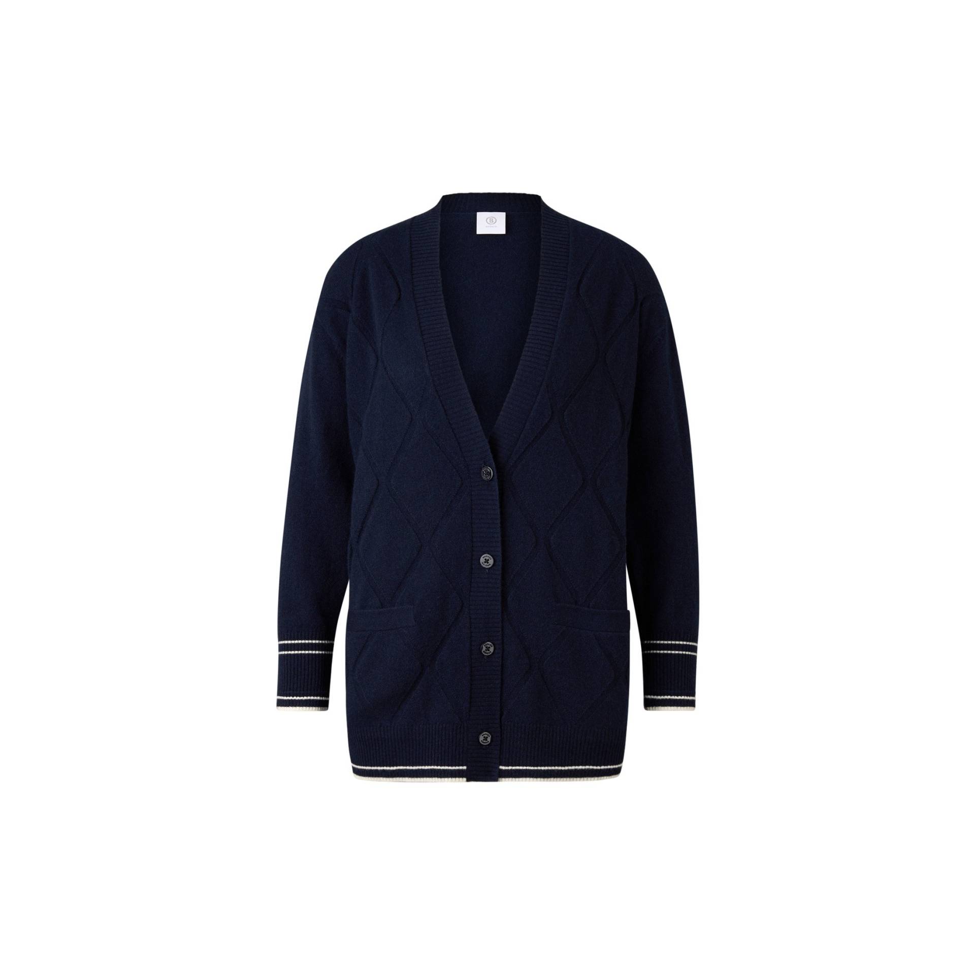 BOGNER Cardigan Cherry für Damen - Navy-Blau - 48 von Bogner