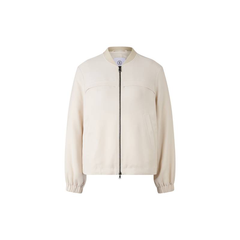 BOGNER Crêpe-Blouson Sheila für Damen - Creme - 38 von Bogner