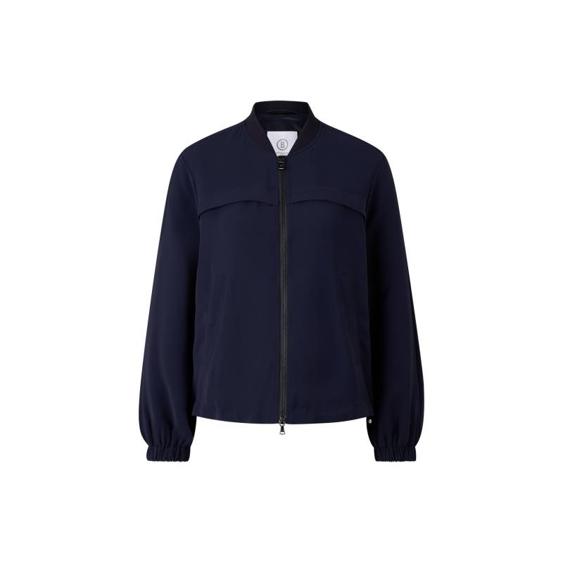 BOGNER Crêpe-Blouson Sheila für Damen - Navy-Blau - 46 von Bogner