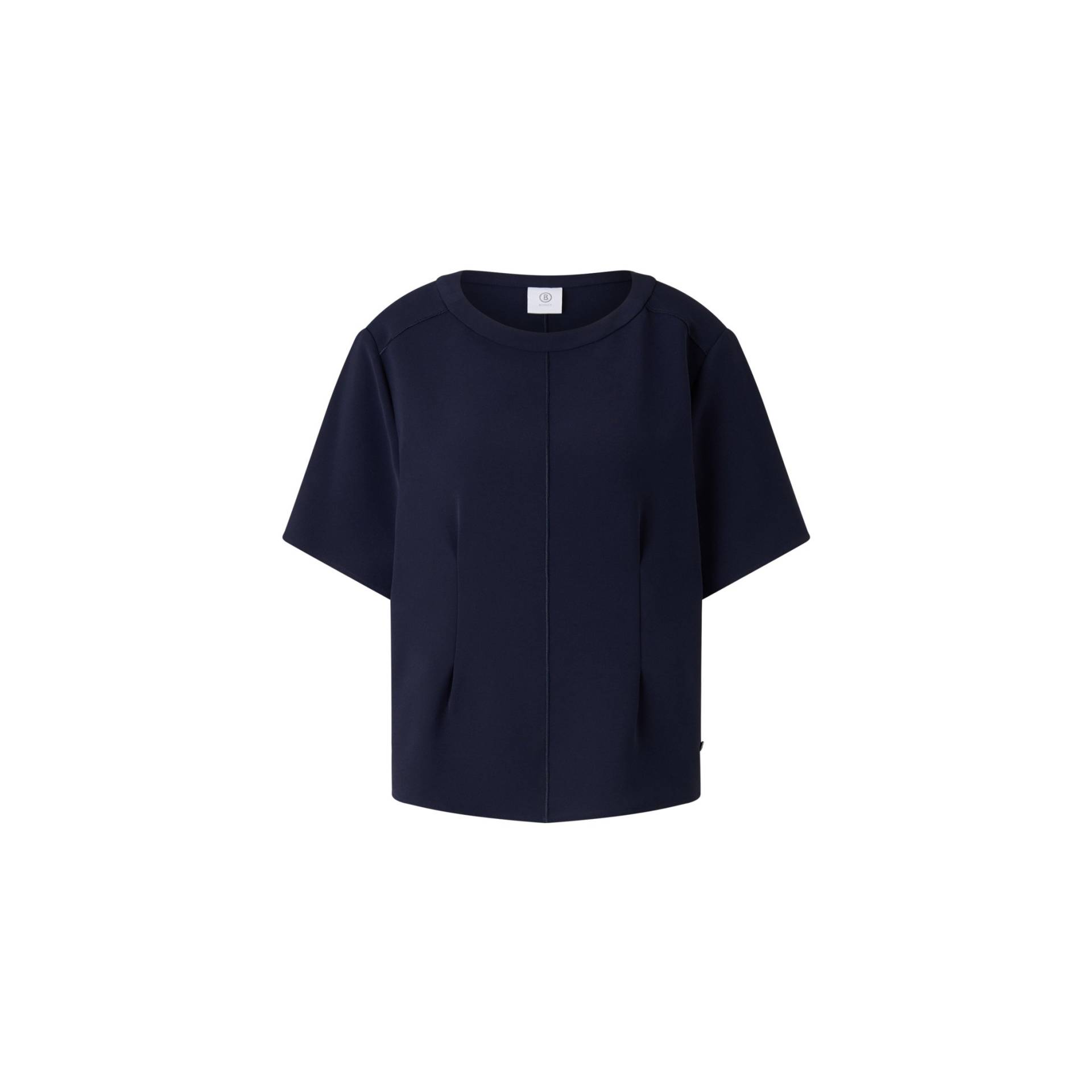 BOGNER Crêpe-Shirt Scarlet für Damen - Navy-Blau - 48 von Bogner