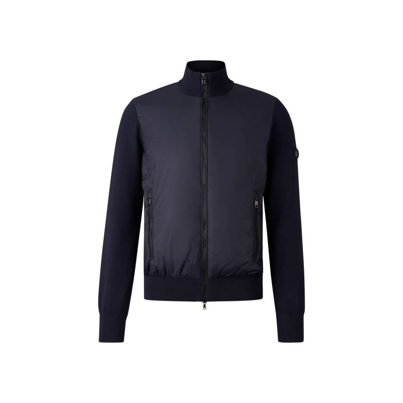 BOGNER Hybrid-Strickjacke Zisco für Herren - Navy-Blau - M von Bogner