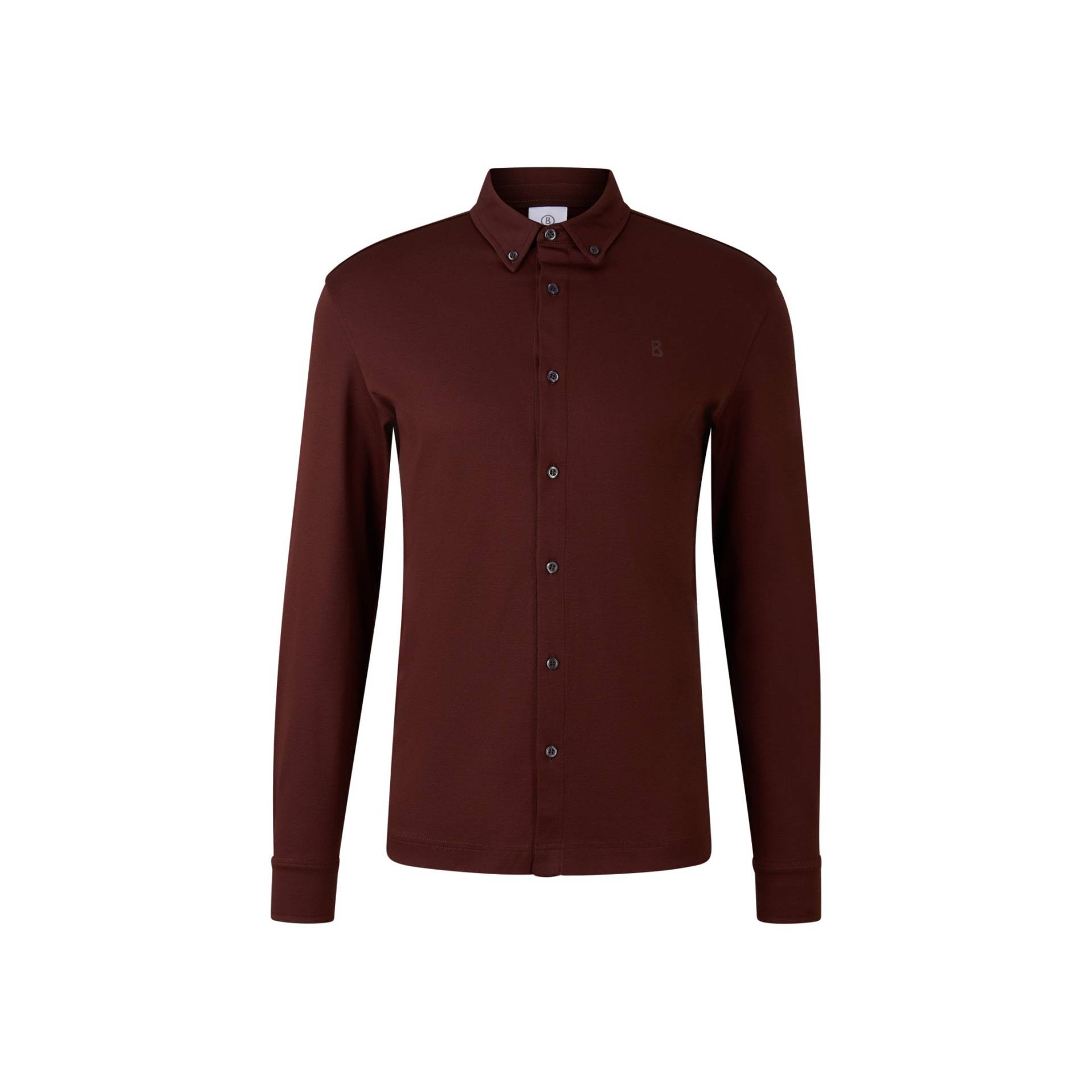 BOGNER Jersey-Hemd Franz für Herren - Weinrot - XXL BOGNER Jersey-Hemd Franz für Herren - Weinrot - XXL von Bogner