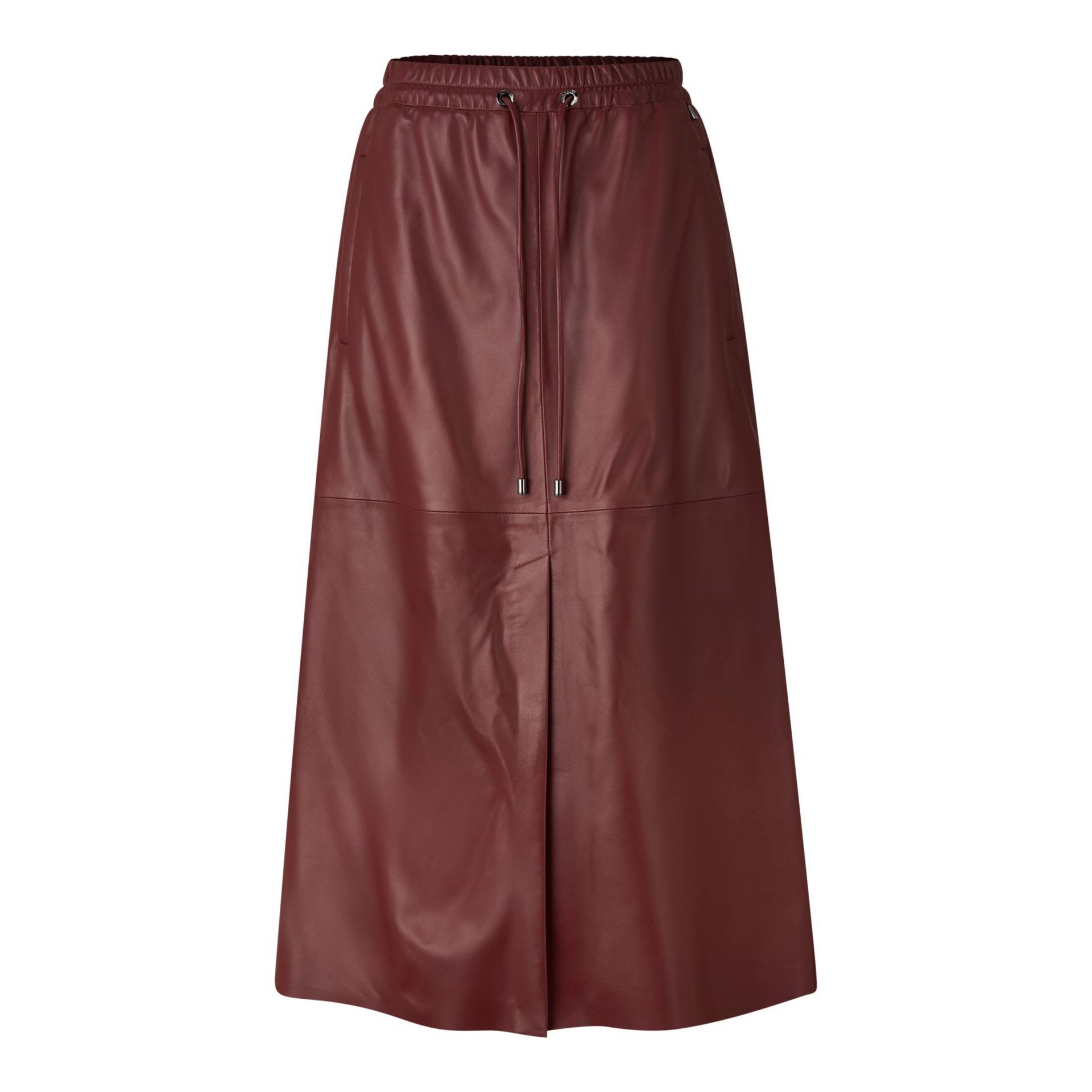 BOGNER Lederrock Aurea für Damen - Weinrot - 34 von Bogner