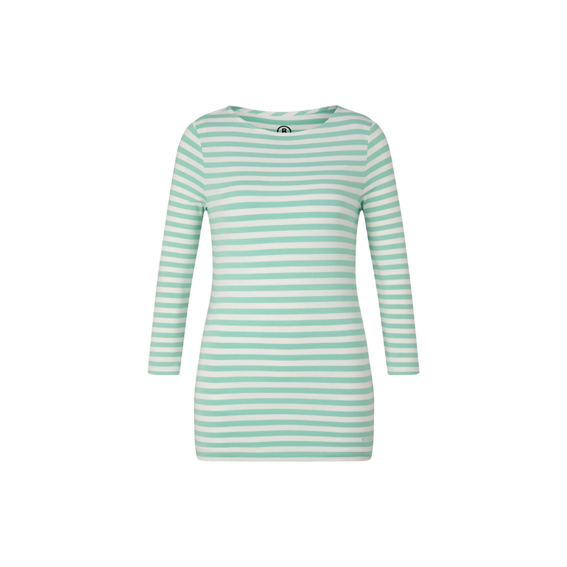 BOGNER Longsleeve Louna für Damen - Mint/Off-White von Bogner