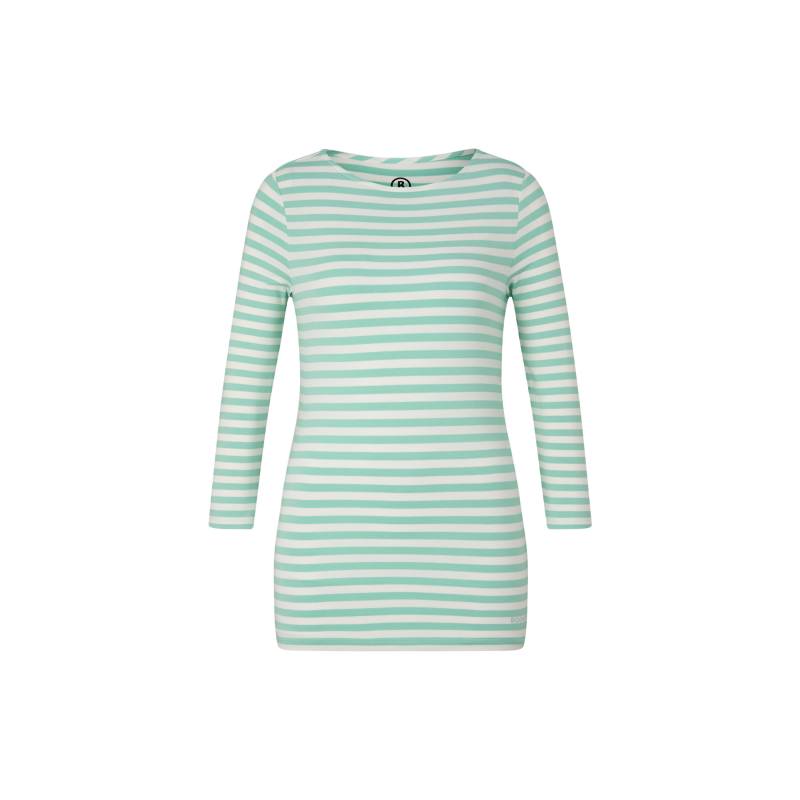 BOGNER Longsleeve Louna für Damen - Mint/Off-White von Bogner