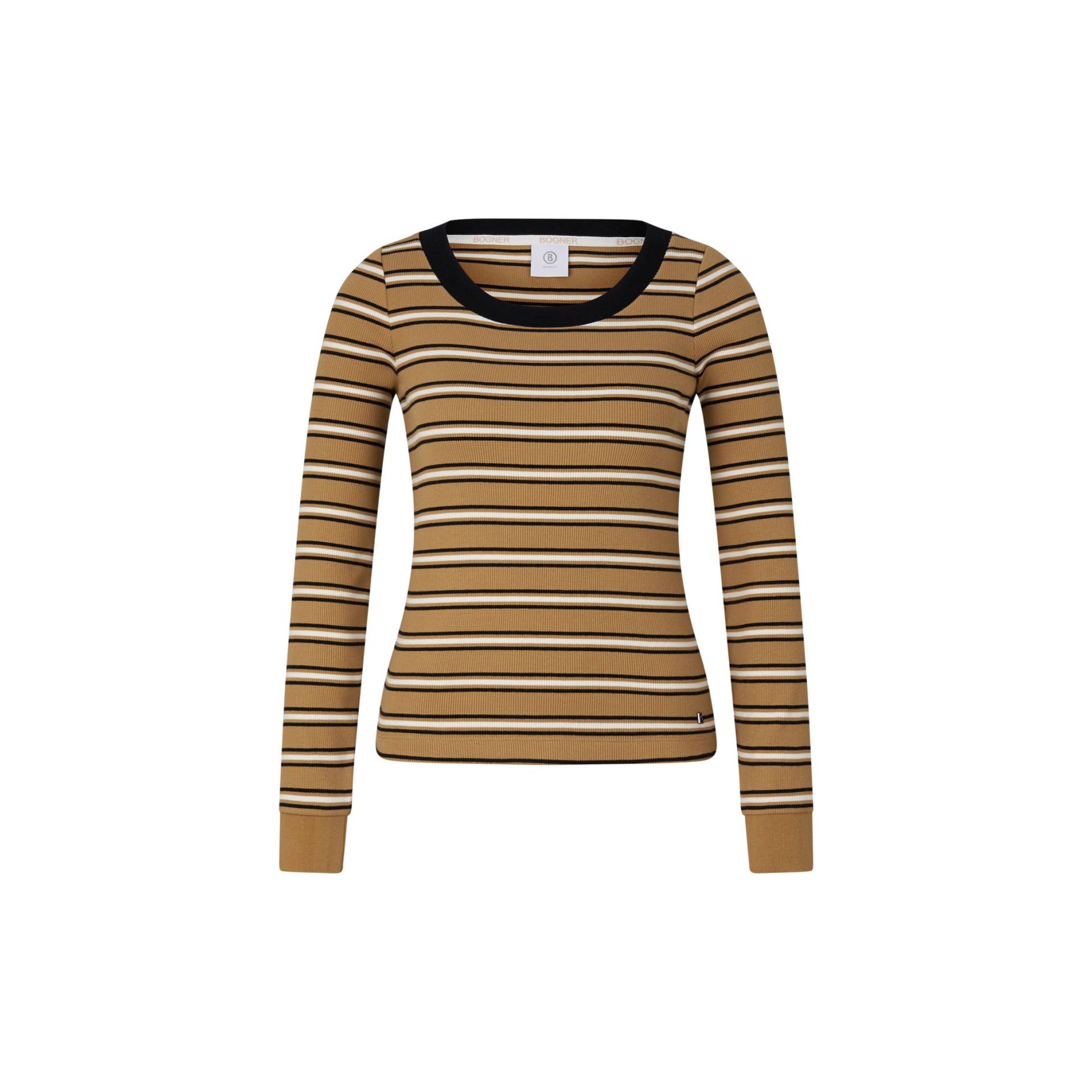 BOGNER Longsleeve Tass für Damen - Camel/Schwarz von Bogner