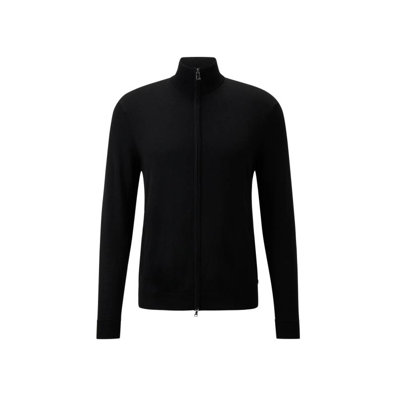 BOGNER Merino-Strickjacke Oscar für Herren - Schwarz - XXL von Bogner