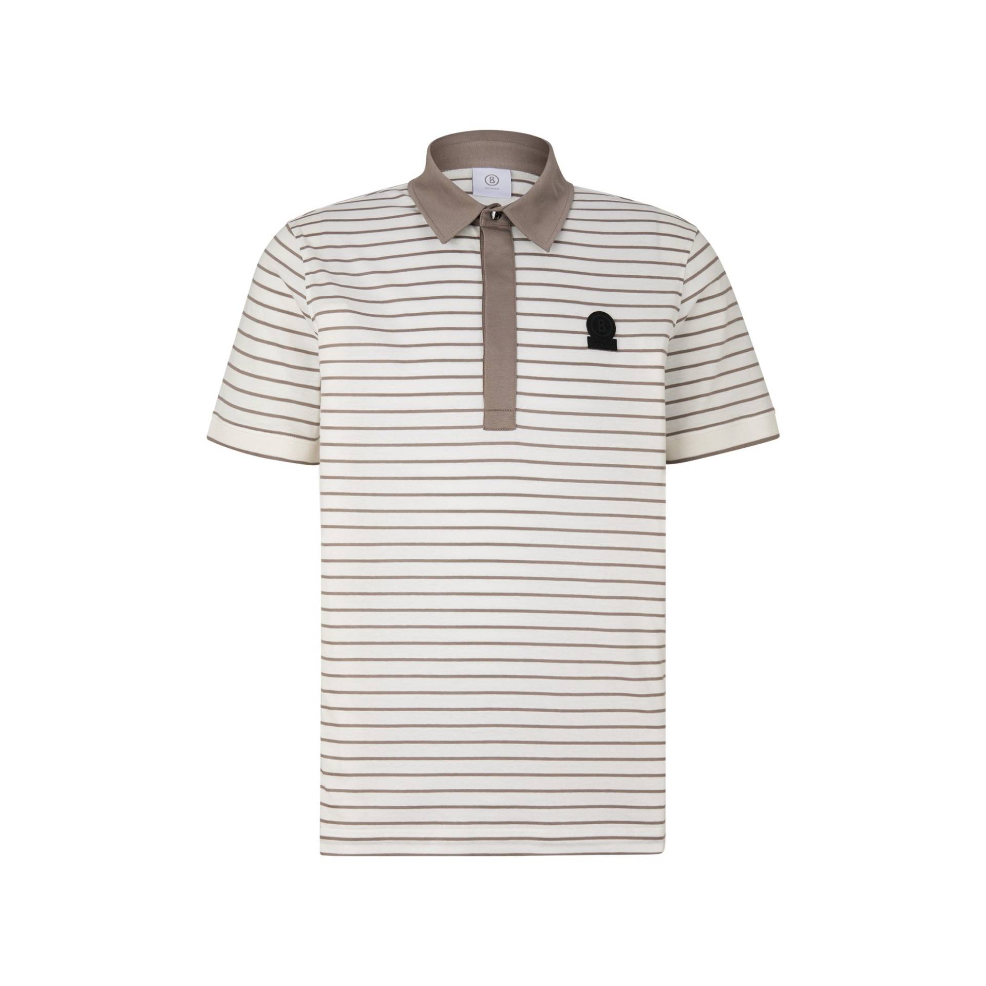BOGNER Polo-Shirt Duncan für Herren - Off-White/Taupe von Bogner