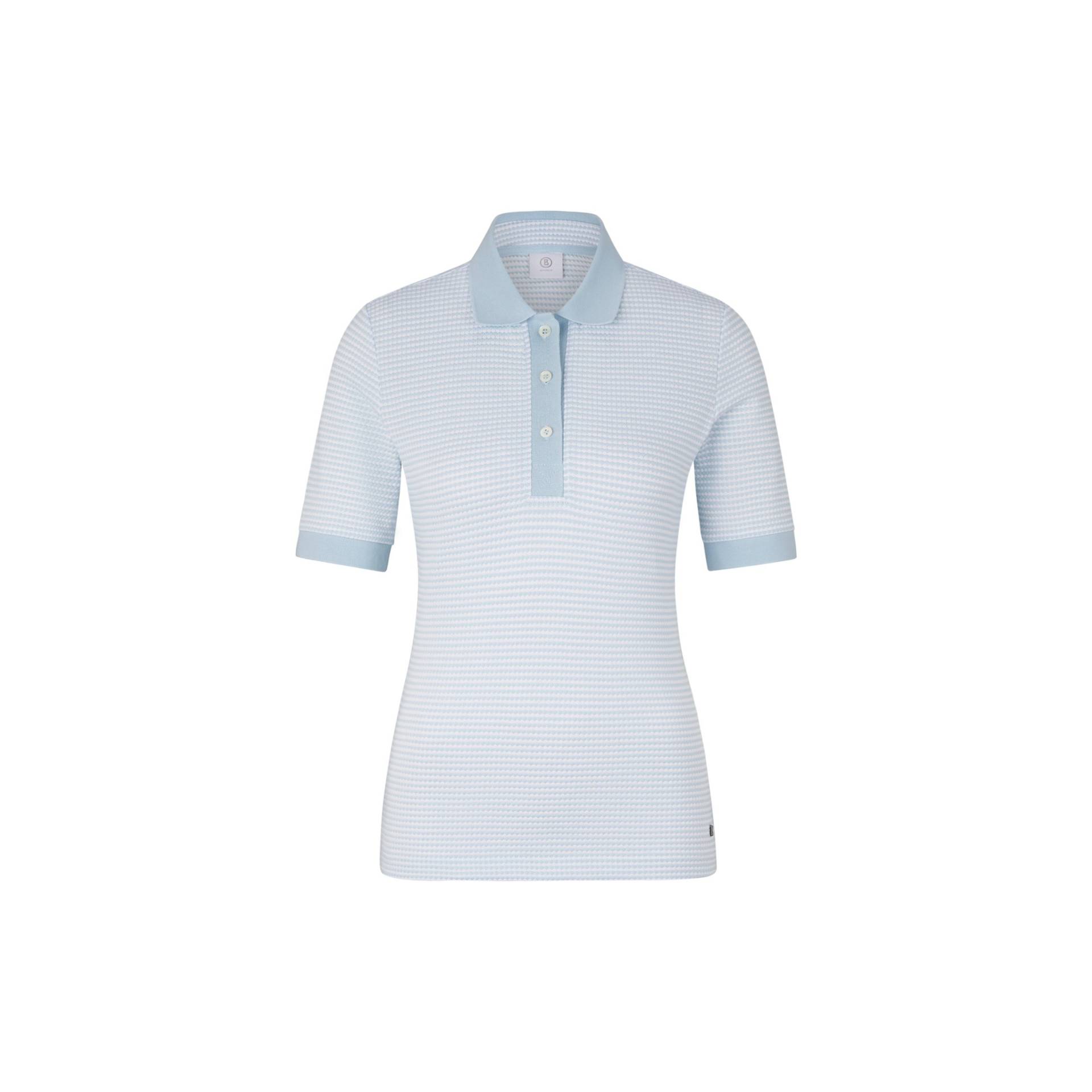 BOGNER Polo-Shirt Wendy für Damen - Hellblau/Off-White von Bogner