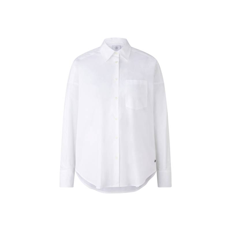 BOGNER Popeline Bluse Nadine für Damen - Weiß - 42 von Bogner