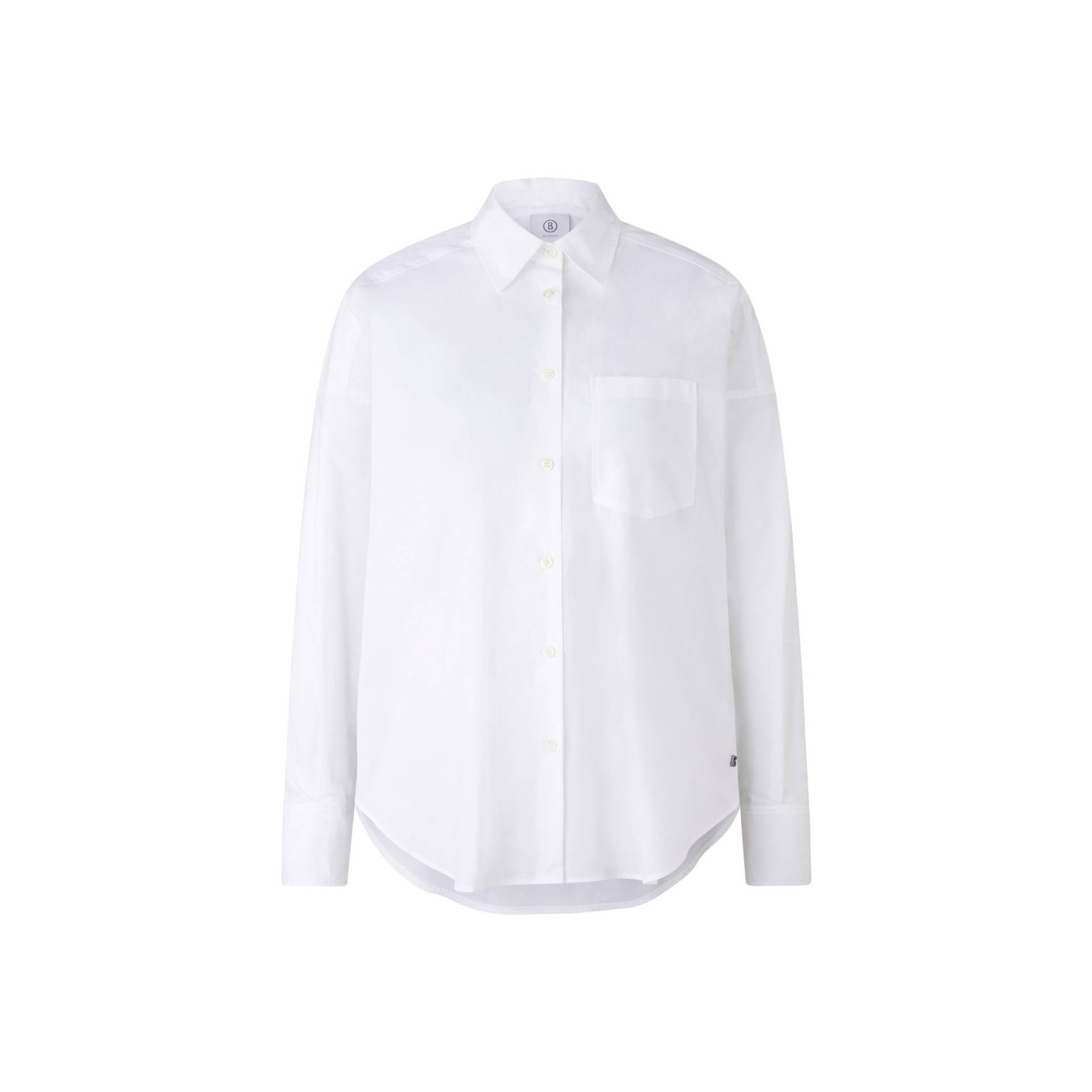 BOGNER Popeline Bluse Nadine für Damen - Weiß - 48 BOGNER Popeline Bluse Nadine für Damen - Weiß - 48 von Bogner