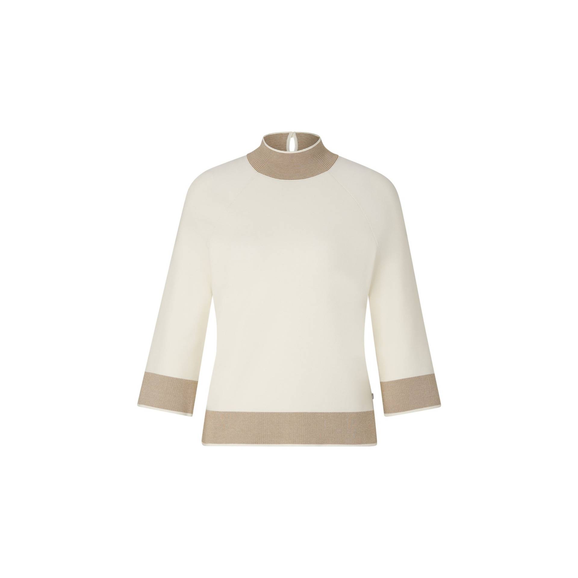 BOGNER Pullover Magda für Damen - Off-White/Camel von Bogner