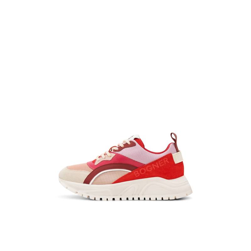 BOGNER Sneaker Malaga für Damen - Koralle/Pink/Beige von Bogner