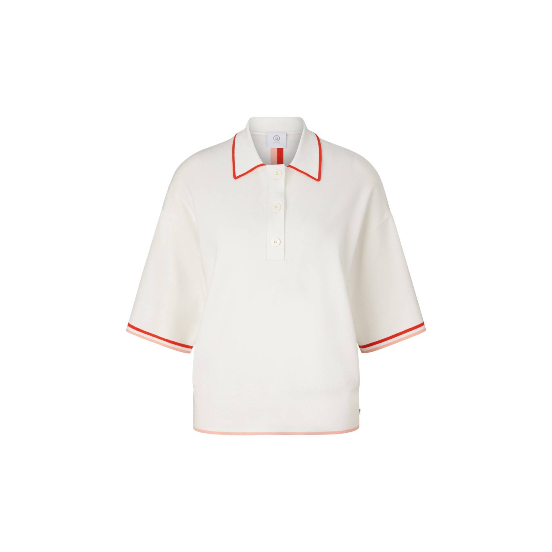 BOGNER Strick-Polo-Shirt Andrea für Damen - Off-White von Bogner