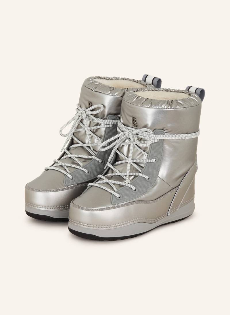 Bogner Boots La Plagne 4 Mit Kunstfell silber von Bogner