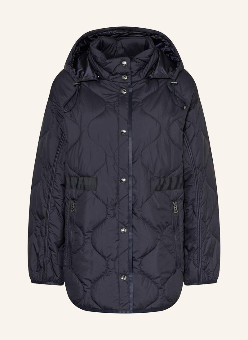 Bogner Steppjacke Gladys Mit Abnehmbarer Kapuze blau von Bogner