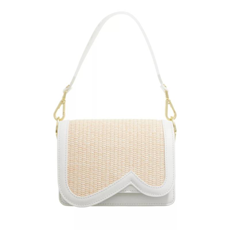 Bogner Schultertasche - Bex Rafia Eartha Shoulderbag Xshf - Gr. unisize - in Weiß - für Damen von Bogner