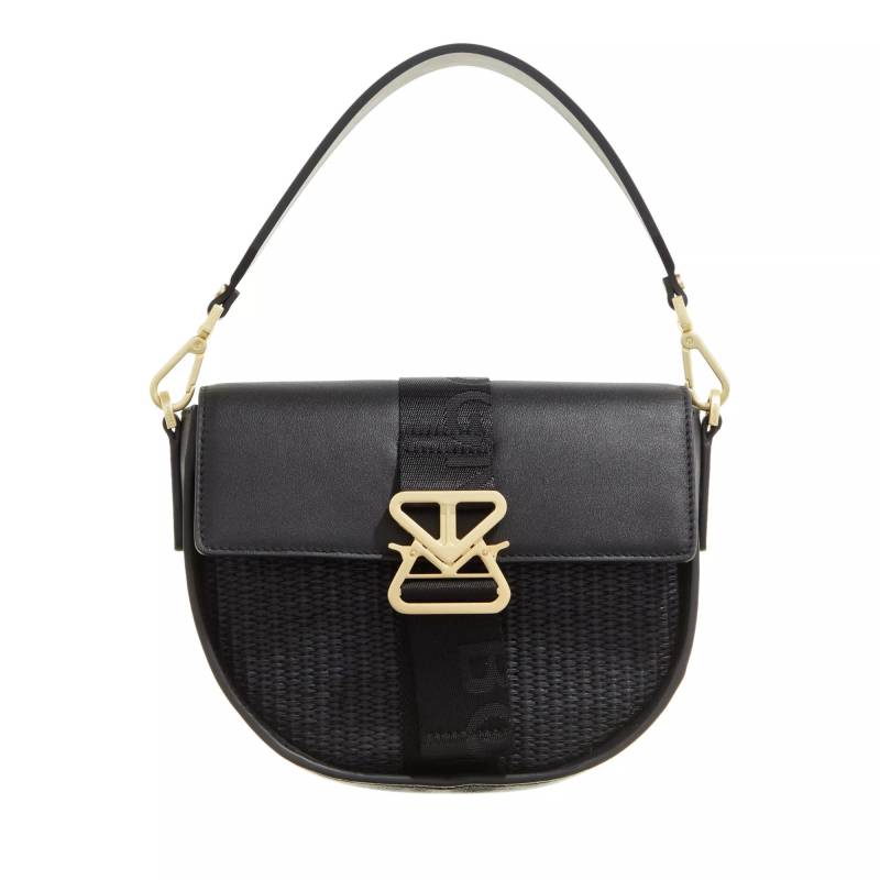 Bogner Schultertasche - Zuoz Rafia Cassy Shoulderbag Shf - Gr. unisize - in Schwarz - für Damen von Bogner