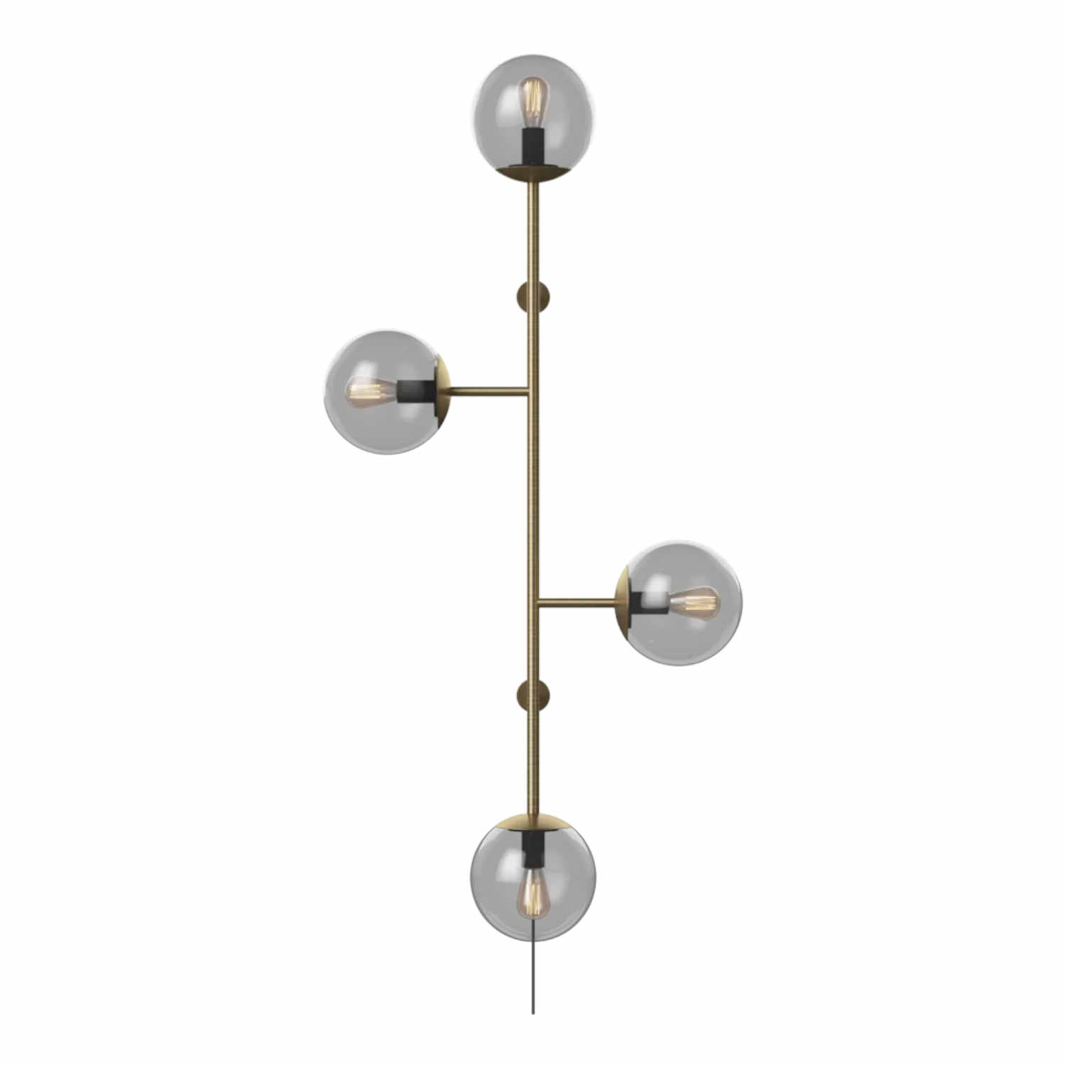 Orb Wall Lamp Wandleuchte, Farbe grey von Bolia