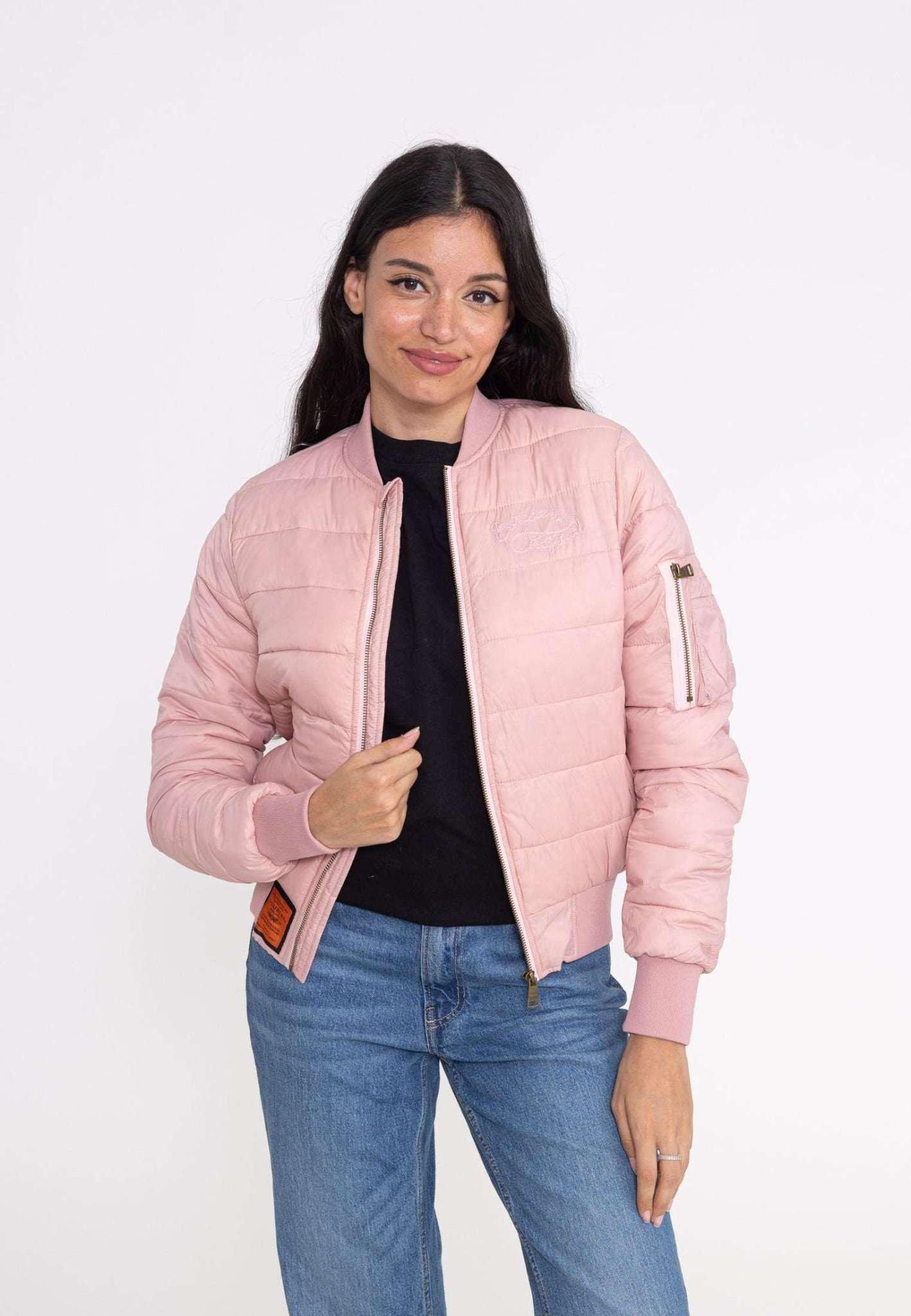 Daunenjacken Dallas W Daunenjacke Damen Pink S von Bomber