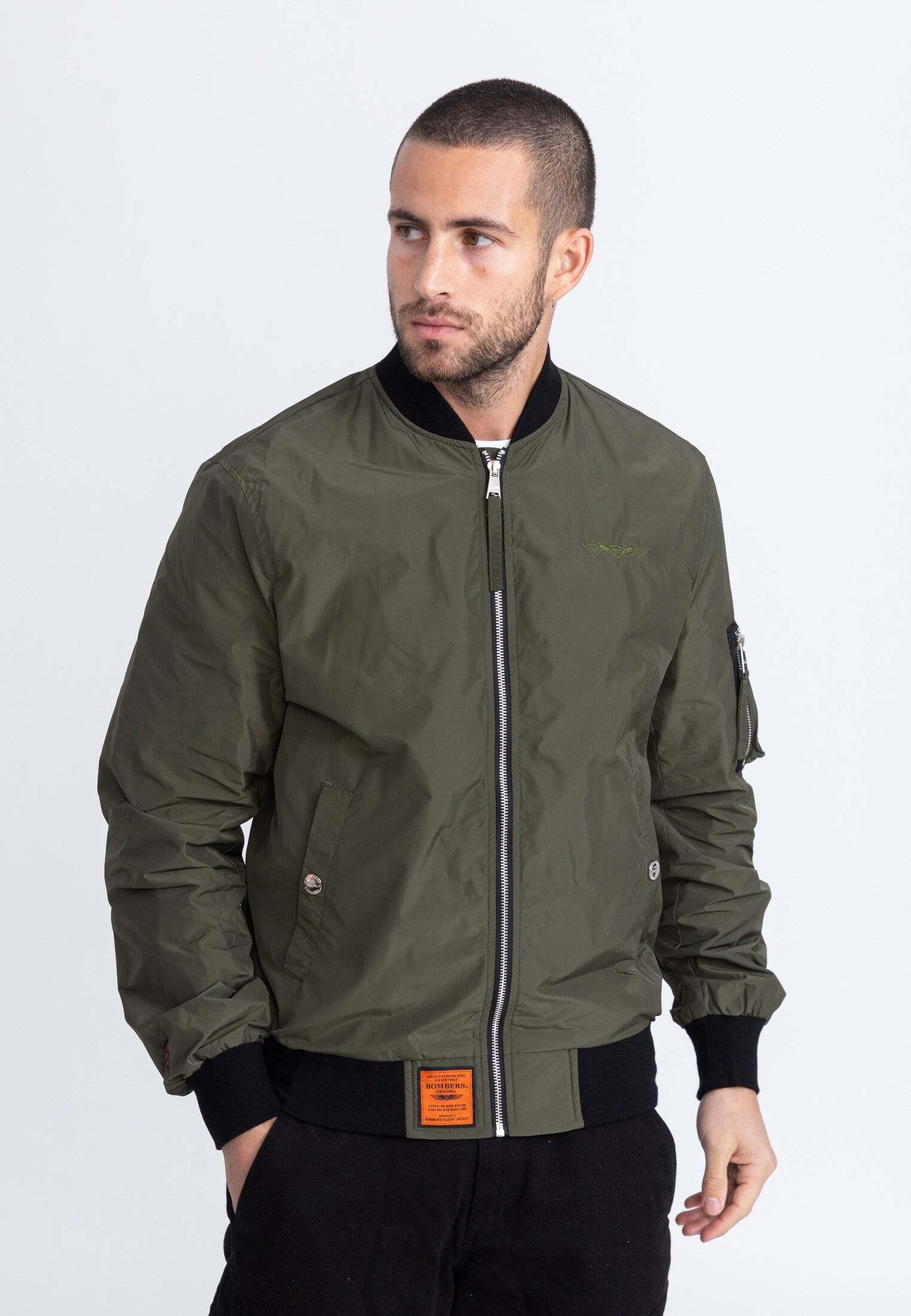 Jacken Ma1 M Herren Khaki S von Bomber