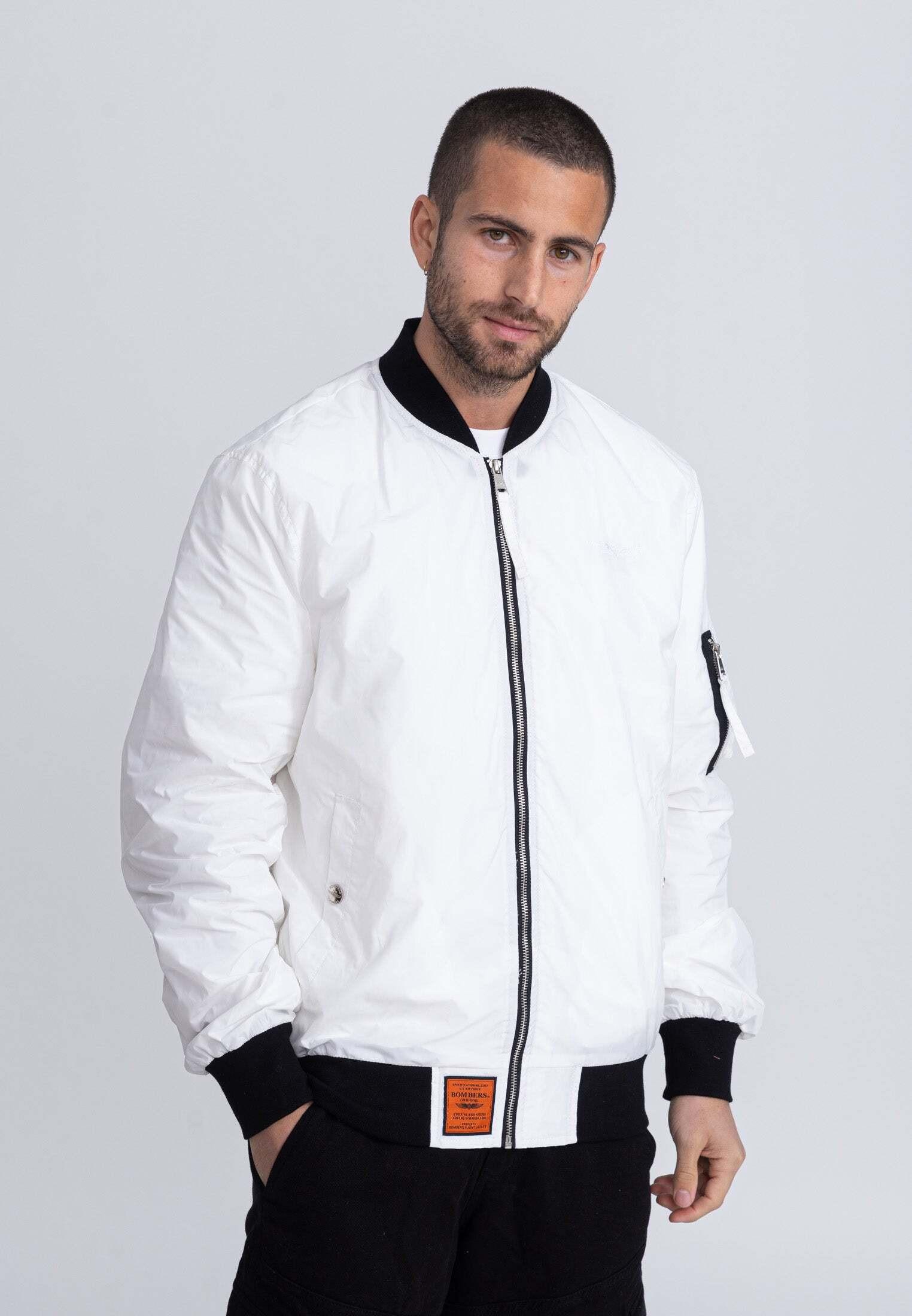 Jacken Ma1 M Herren Weiss M von Bomber