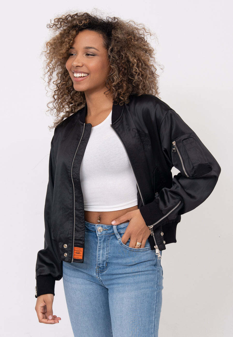 Bombers Original Bomberjacke »Bombers Original Bomberjacke Daily Rose W Bomberjacke« Bombers Original Bomberjacke »Bombers Original Bomberjacke Daily Rose W Bomberjacke« von Bombers Original