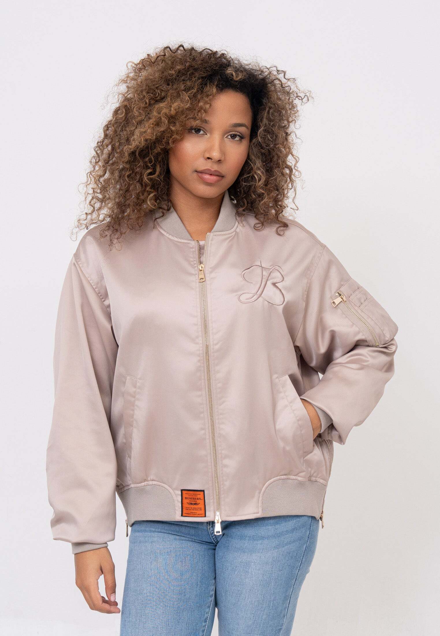 Bombers Original Bomberjacke »Bombers Original Bomberjacke Kansas W Bomberjacke« Bombers Original Bomberjacke »Bombers Original Bomberjacke Kansas W Bomberjacke« von Bombers Original