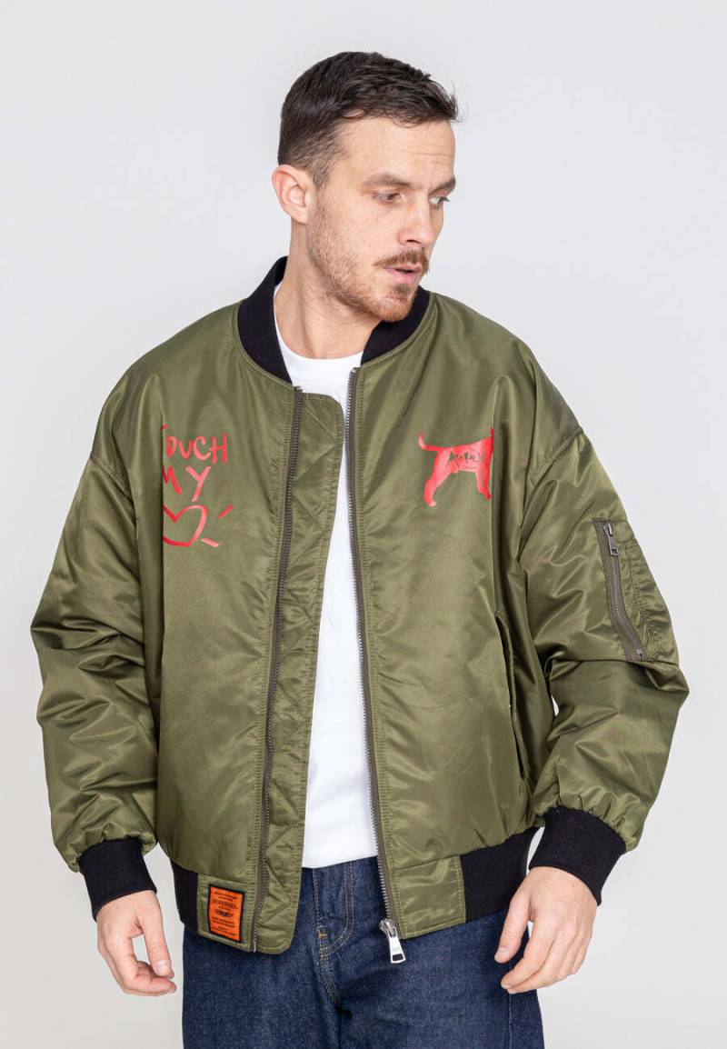 Bombers Original Bomberjacke »Bombers Original Bomberjacke Stay Beautiful M Bomberjacke« von Bombers Original