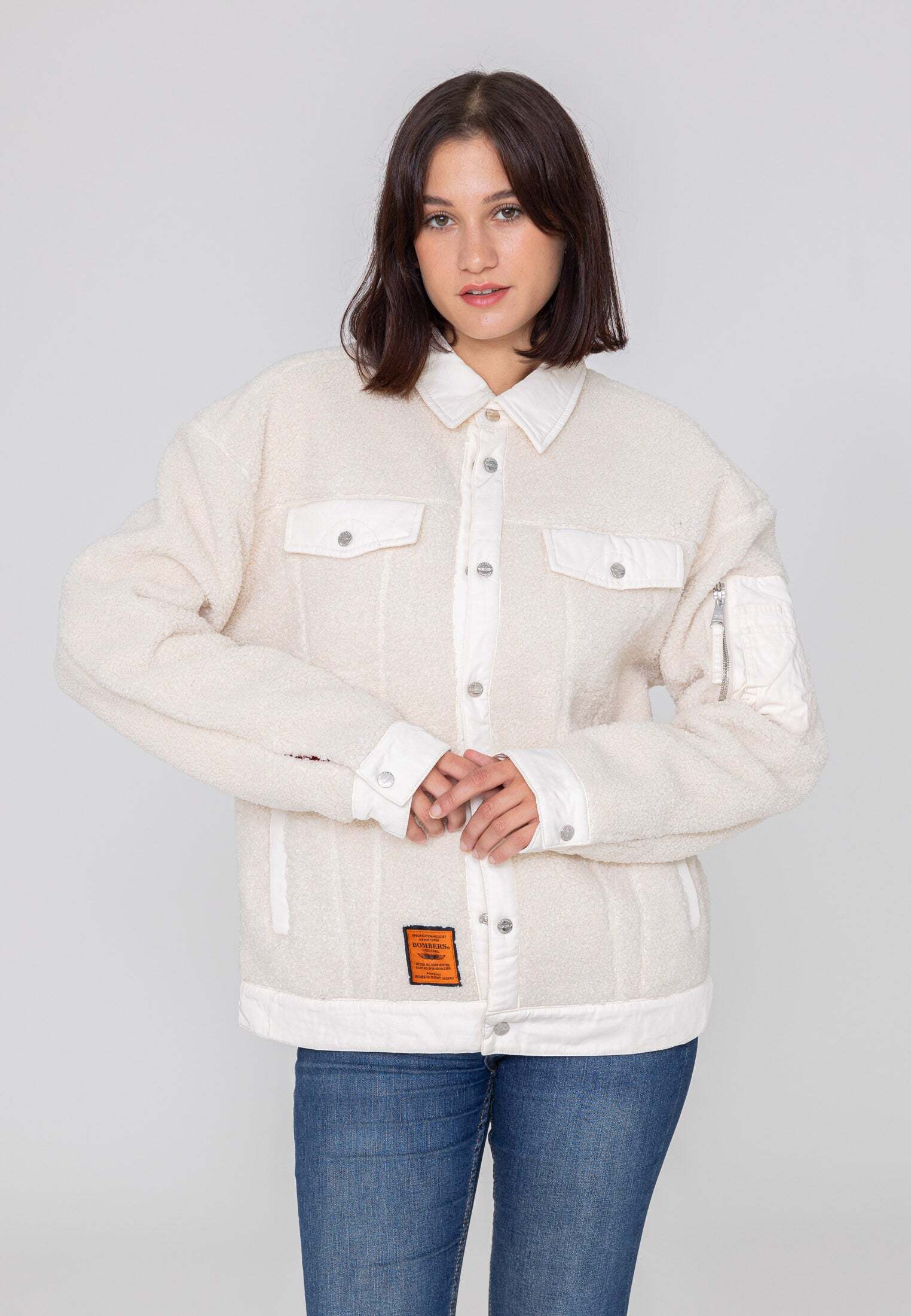 Bombers Original Fleecejacke »Bombers Original Sherpajacke Saratoga U« Bombers Original Fleecejacke »Bombers Original Sherpajacke Saratoga U« von Bombers Original