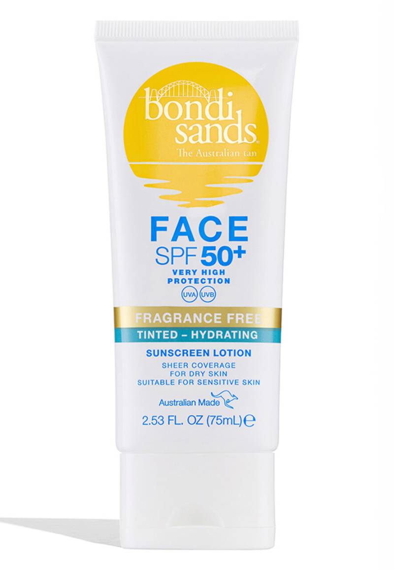 Bondi Sands - SPF 50+ Fragrance Free Hydrating Tinted Face Lotion von Bondi Sands