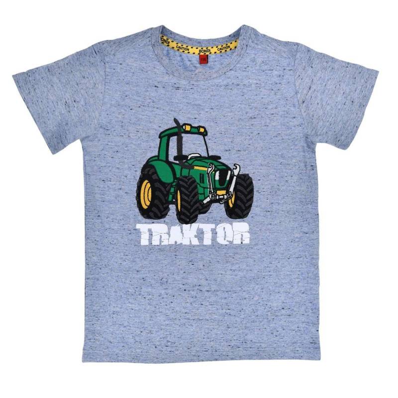 Jungen T-shirt Traktor Jungen Blau 128 von Bondi