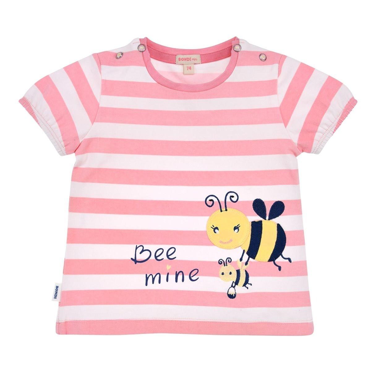 Kleinkinder T-shirt Bienchen Mädchen Rosa 86 von Bondi