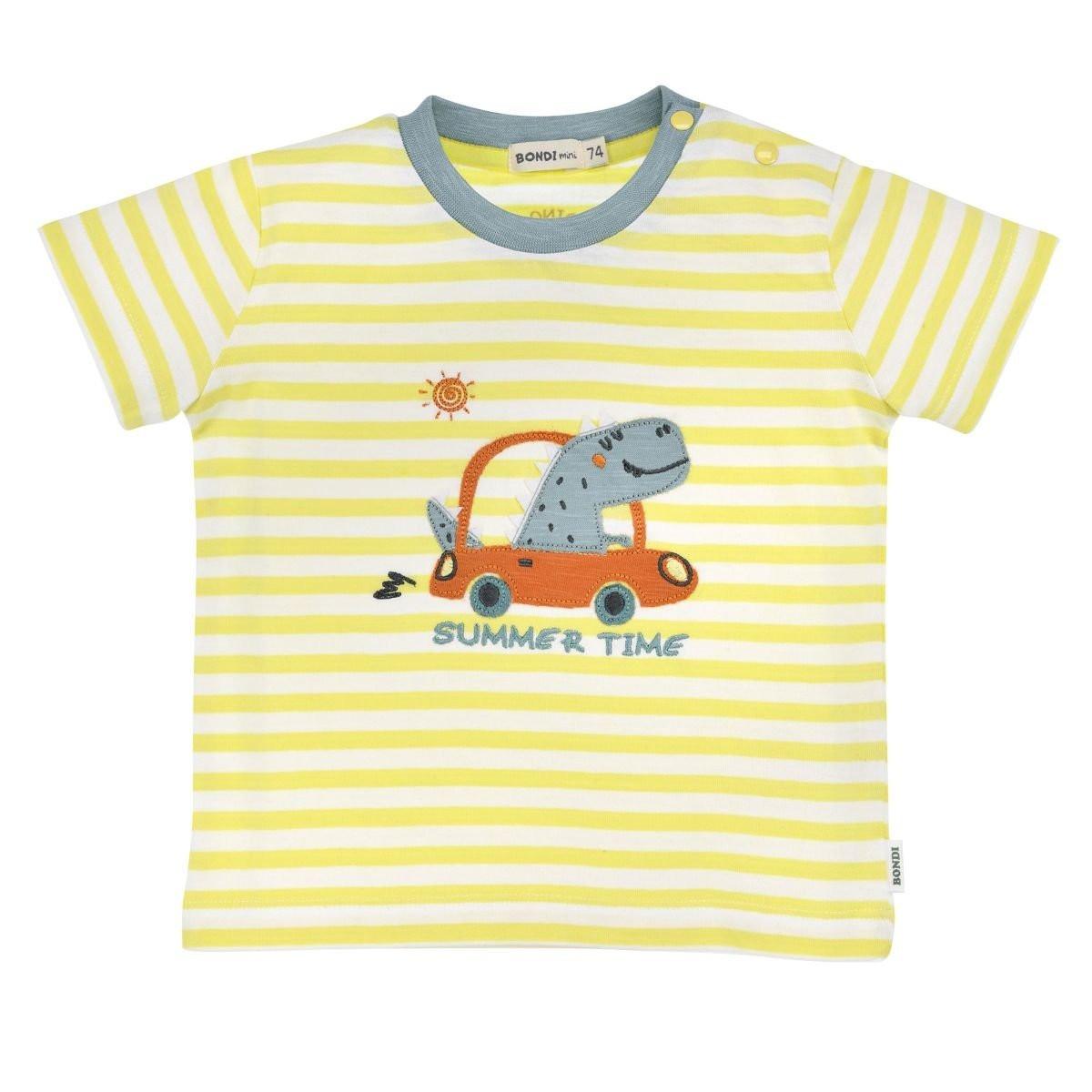 Kleinkinder T-shirt Summertime Jungen Gelb 104