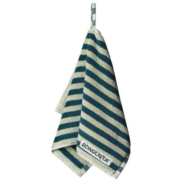 Bongusta - Naram Guest Towels - Badehandtuch Gr 30 x 50 cm sea foam / deep teal von Bongusta