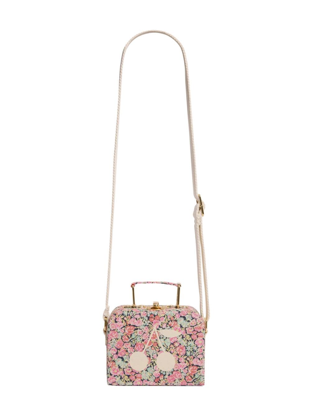 Bonpoint Aimane floral-print shoulder bag - Pink von Bonpoint