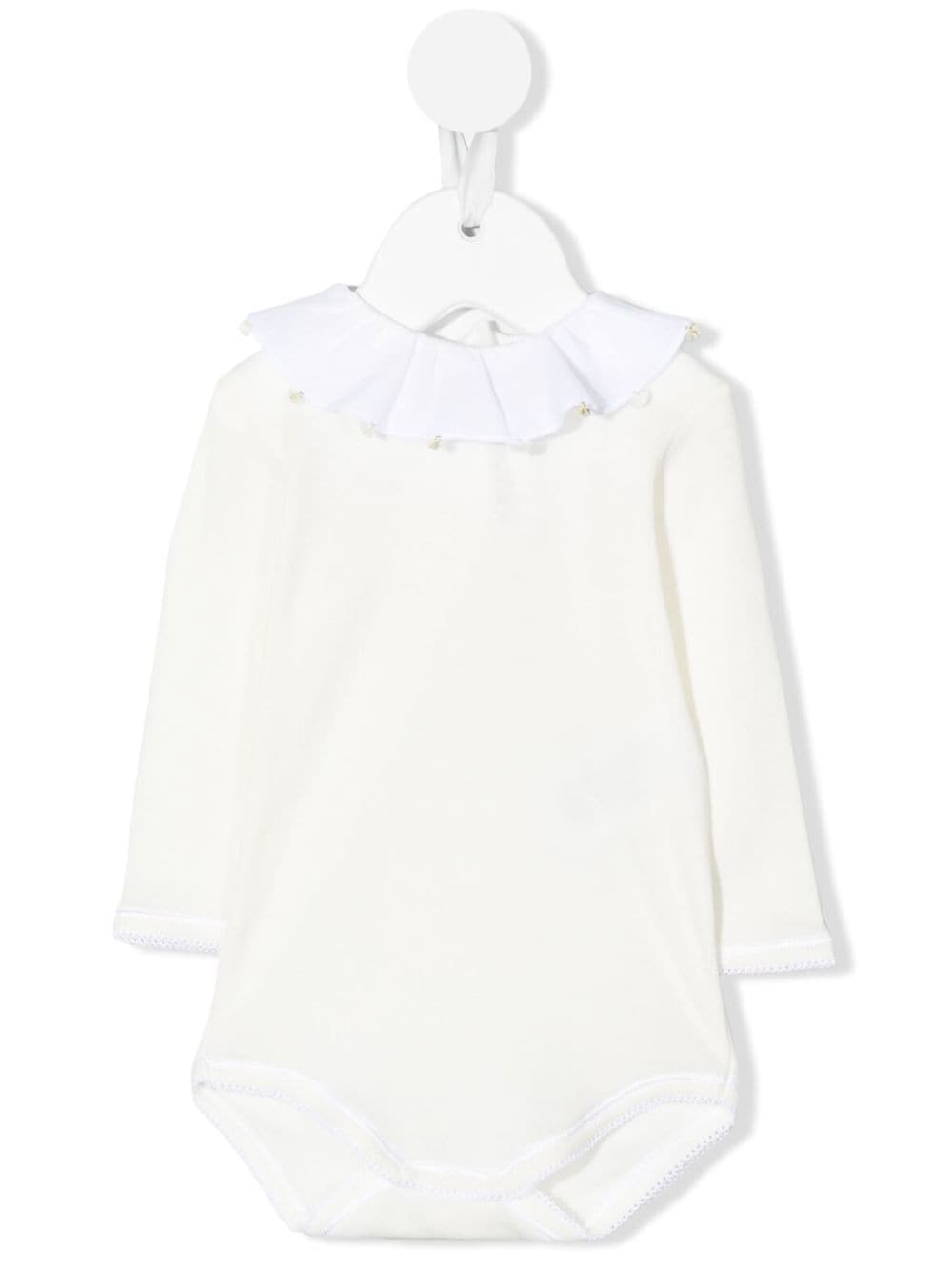 Bonpoint April ruffle-collar body - Neutrals von Bonpoint