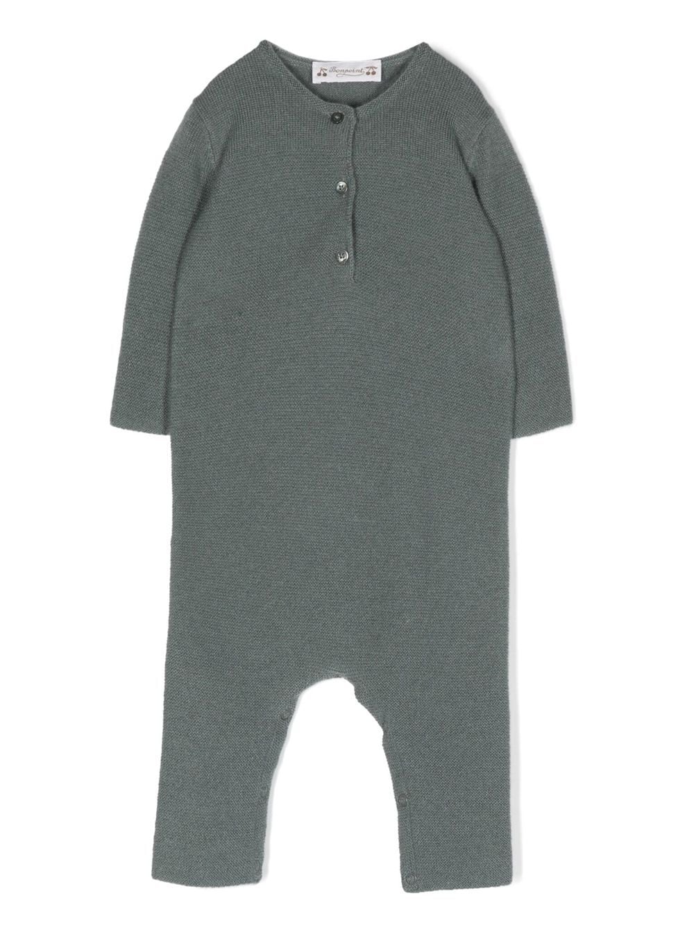 Bonpoint Babylou cashmere romper - Green von Bonpoint