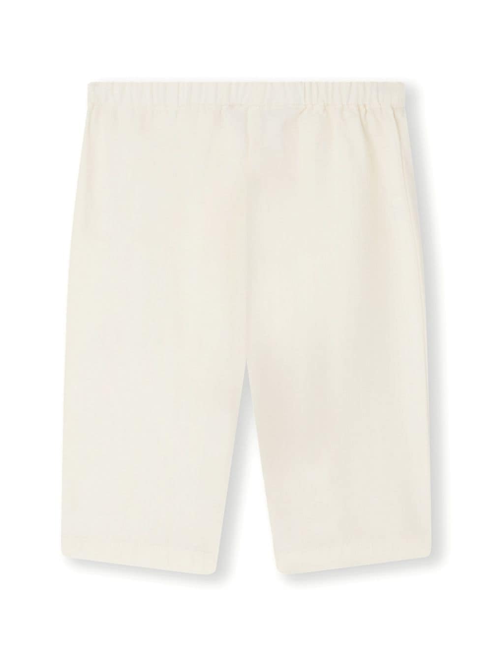 Bonpoint Bandy straight-leg cotton trousers - White von Bonpoint