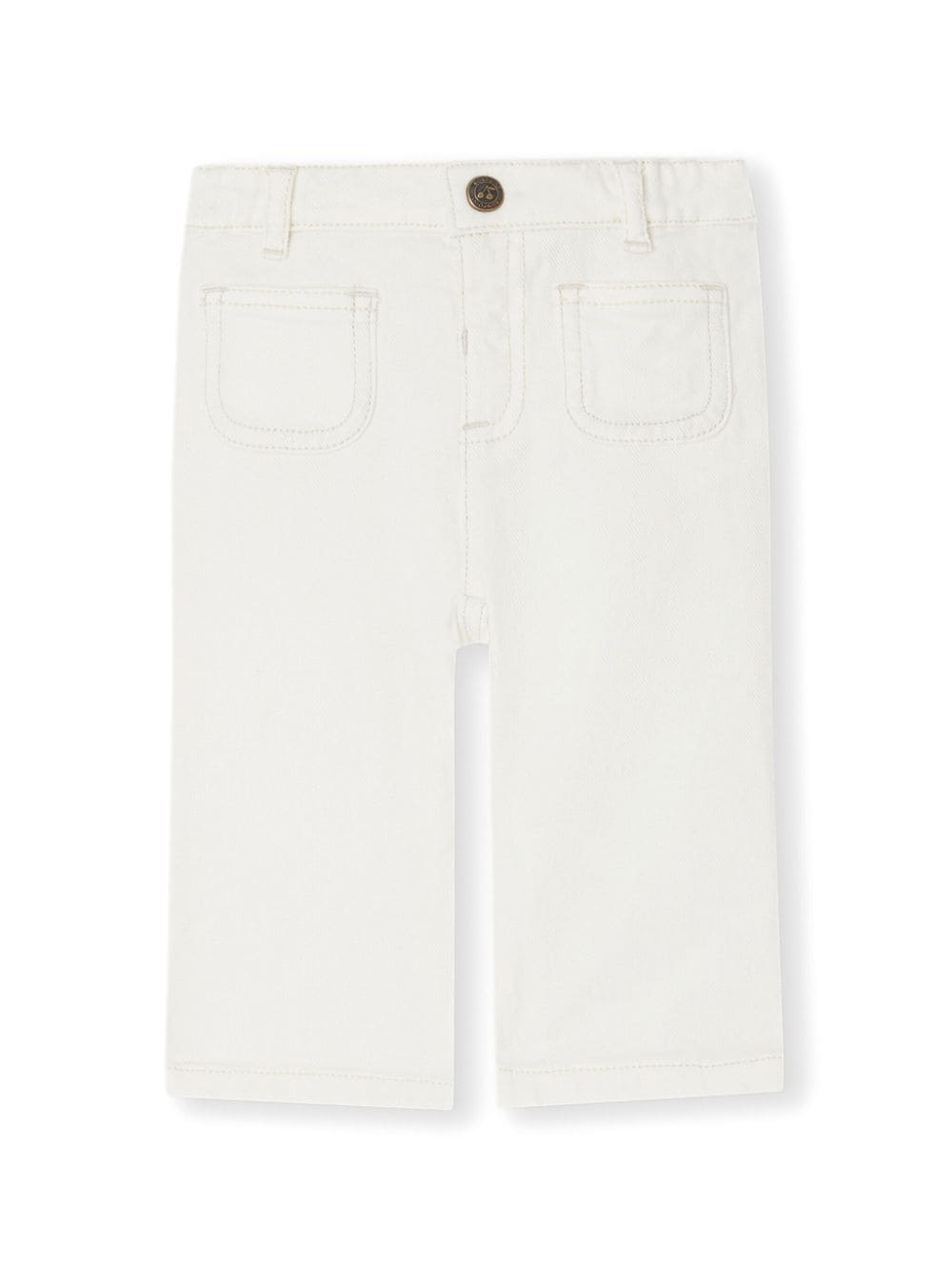Bonpoint Bellino straight-leg jeans - White von Bonpoint