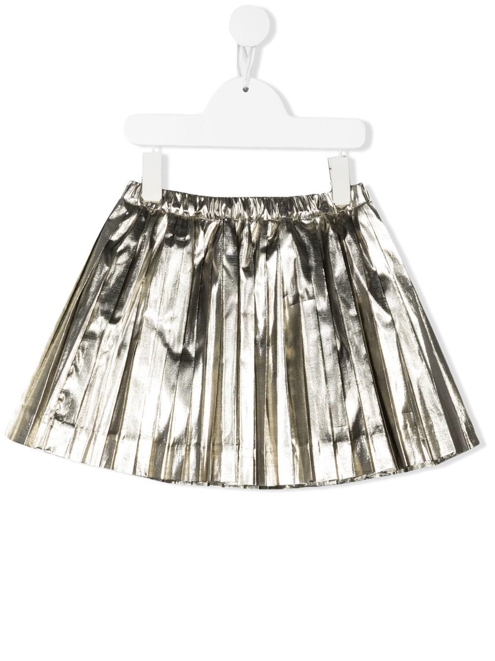 Bonpoint Beryl metallic pleated skirt - Gold von Bonpoint