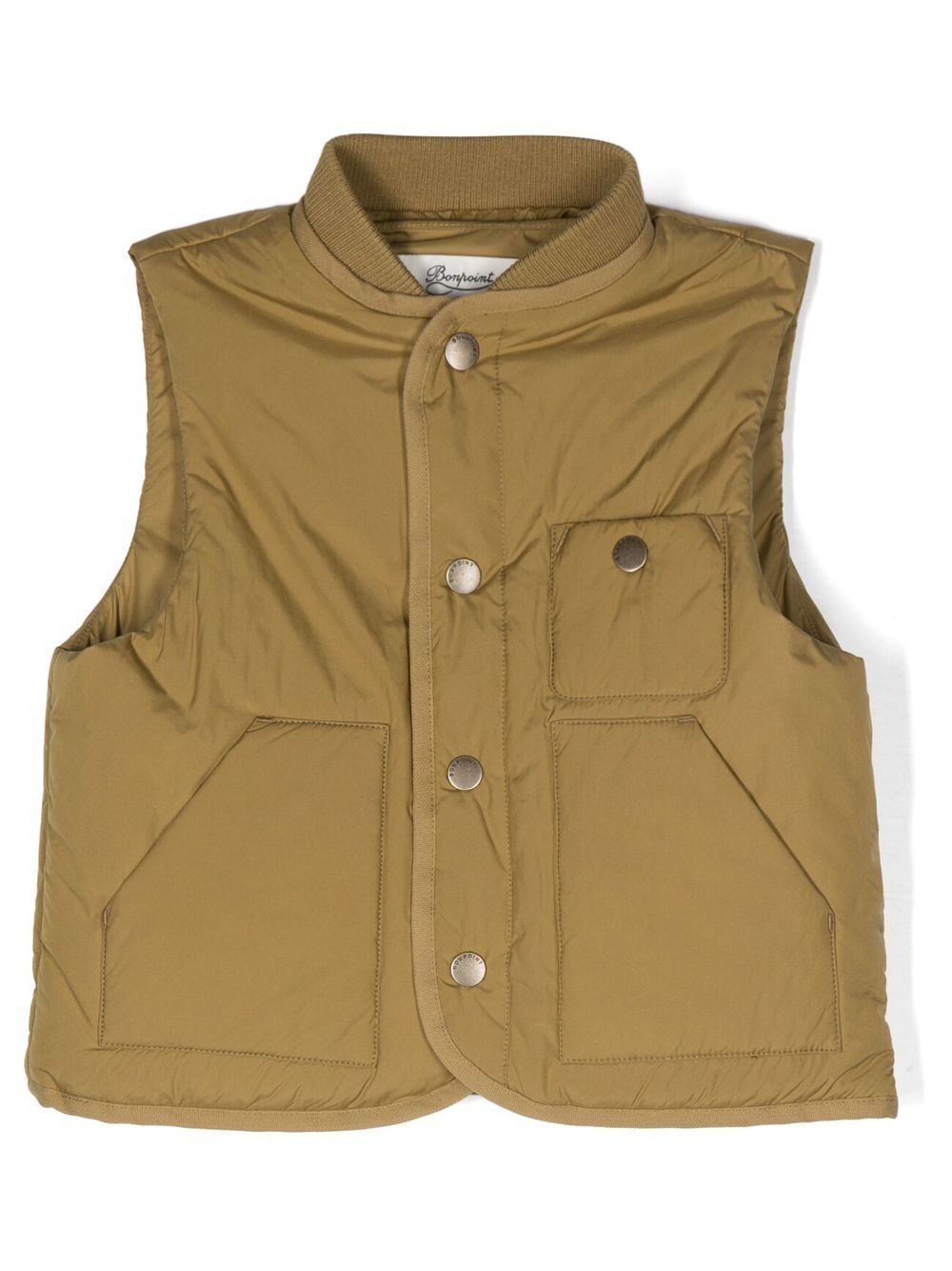 Bonpoint Bobby sleeveless padded gilet - Brown von Bonpoint